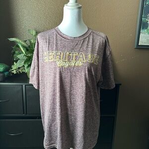 Men's Heathered Maroon T-Shirt